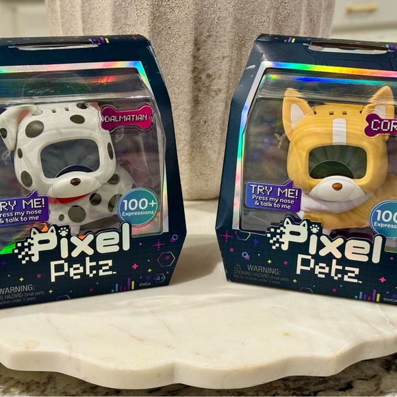 Pixel Petz Dalmatian Interactive Digital Pet Dog Toy (one pack) - Picture 3 of 4